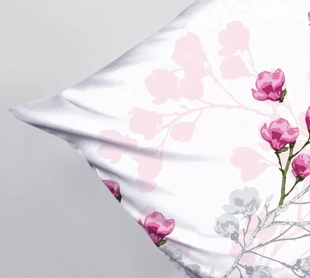 Pościel bawełniana Greno Premium Kyoto 220x200 cm fioletowa GRENO