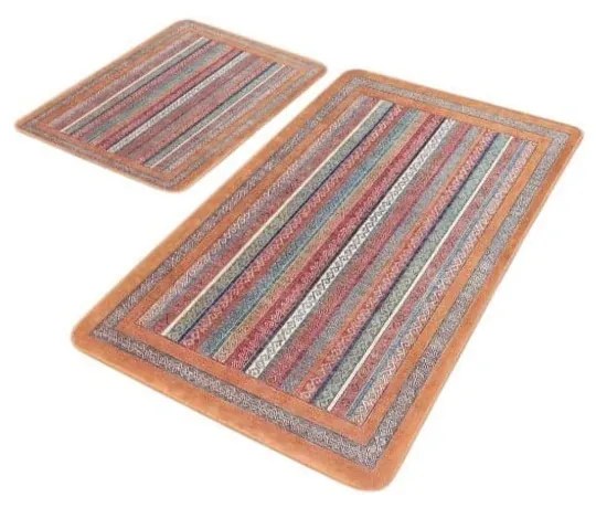 Aksamitne dywaniki łazienkowe zestaw 2 szt. 60x100 cm – Mila Home