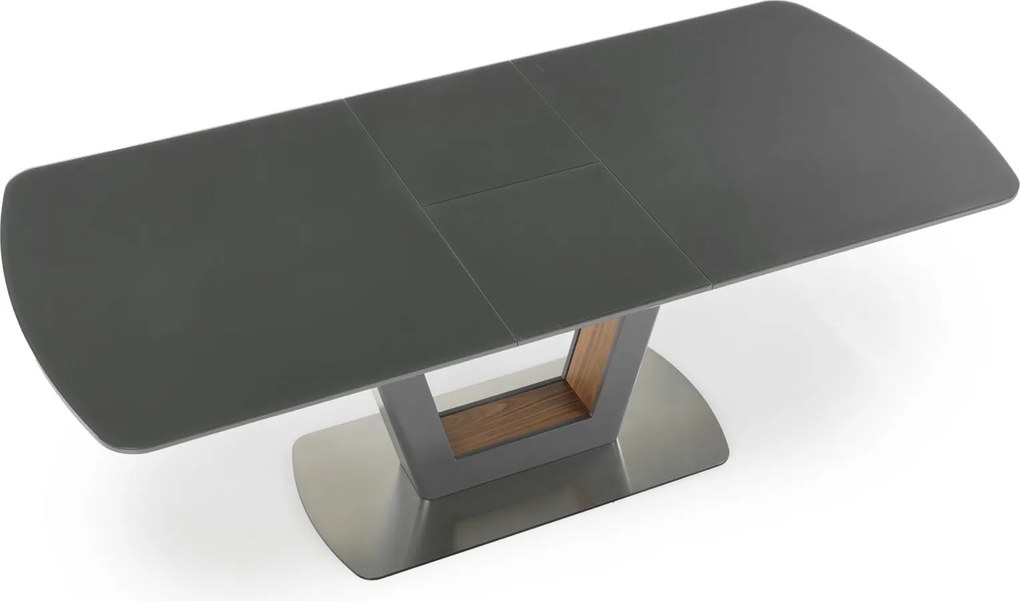 Rozkładany stół do jadalni Bilotti antracyt