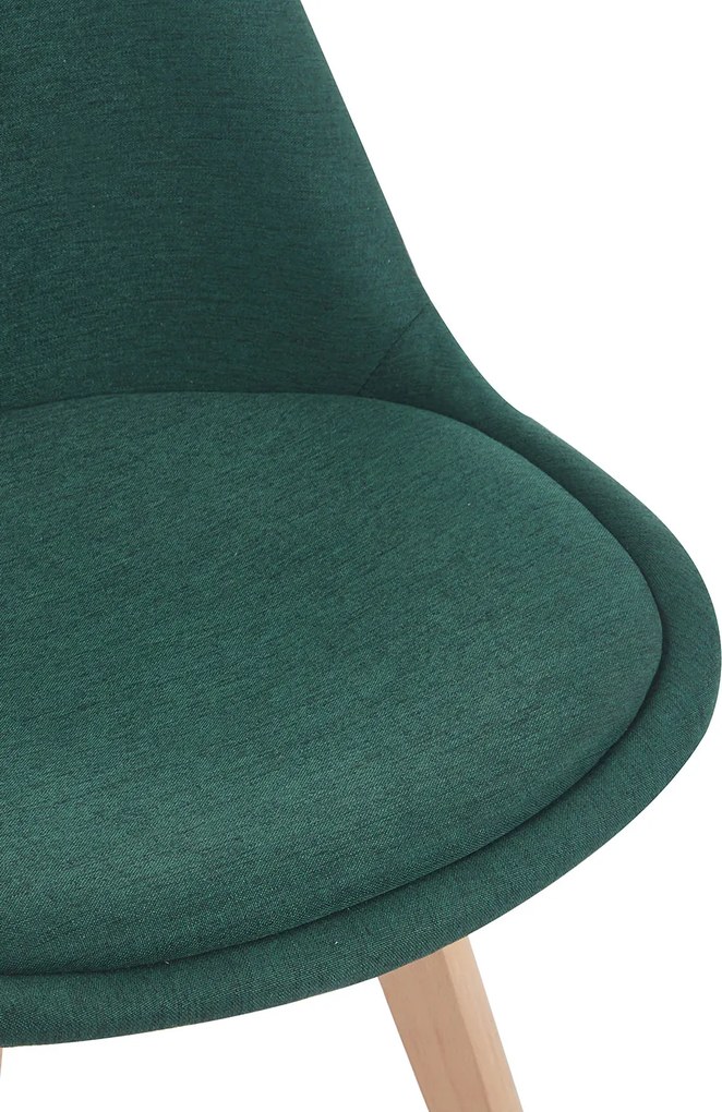 Zestaw 4 Krzese Synk Tkanina