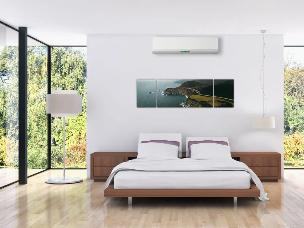 Obraz - Klif w oceanie (170x50 cm)