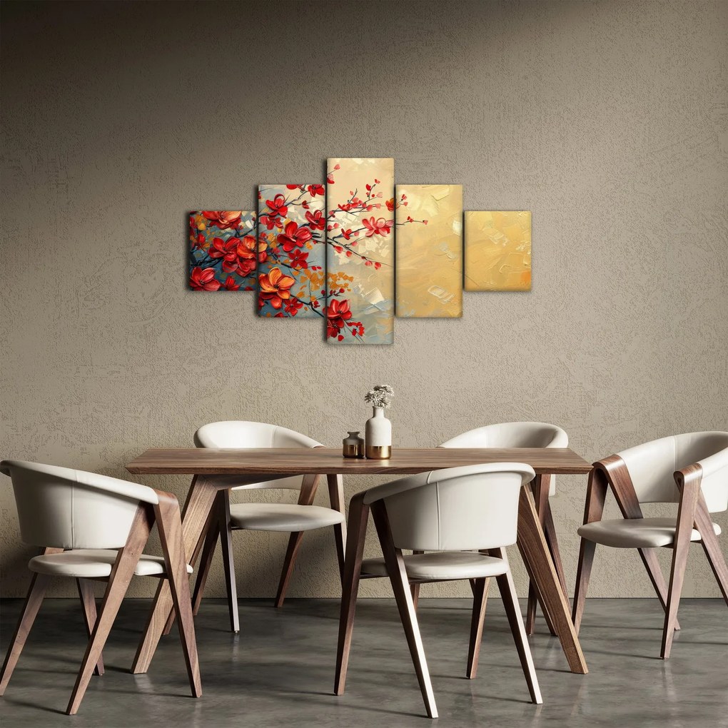 Obraz - Kwitnące drzewo (125x70 cm)