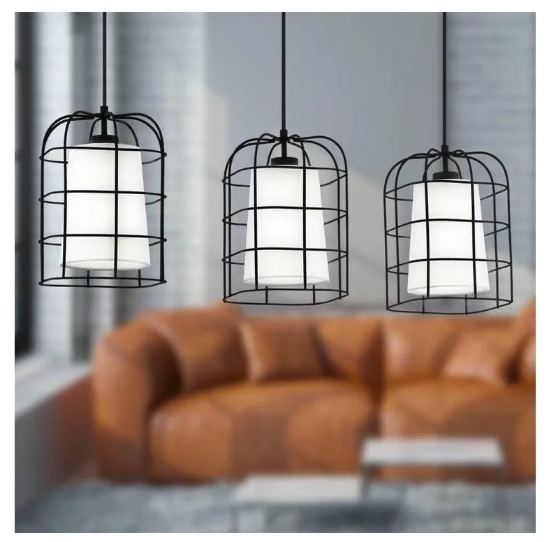 Eglo 43355 - Żyrandol na lince BITTAMS 3xE27/28W/230V