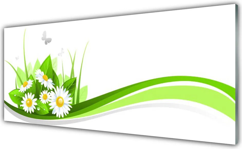 Panel Szklany do Kuchni Abstrakcyjna Gra Kształtów