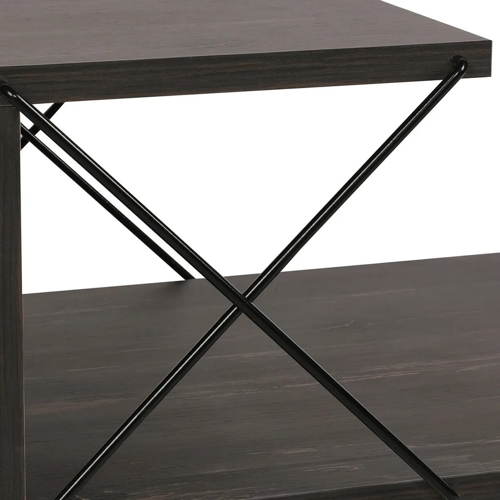 Stolik nocny Cross Dark Brown
