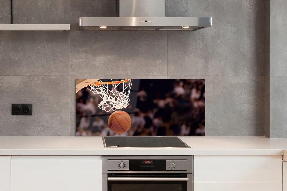 Szklany Panel Klasyka Gry w Koszykówkę