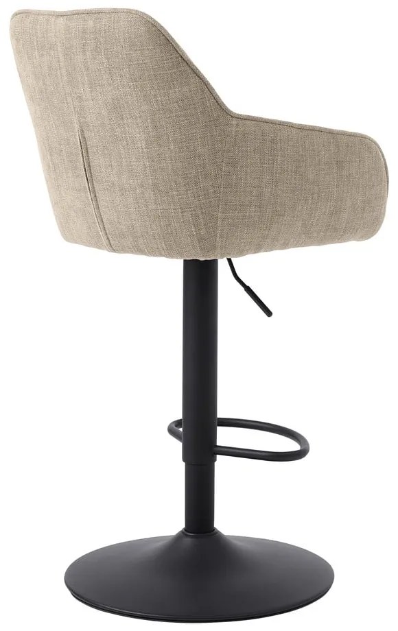 Kremowe hokery zestaw 2 szt. (wysokość siedziska 69 cm) Avola – Unique Furniture