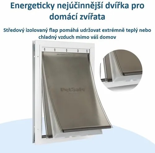 PetSafe® Extreme Weather Aluminiowe drzwiczki M