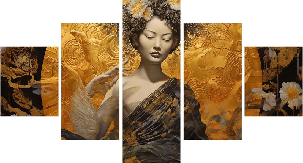 Obraz - Japonka (125x70 cm)