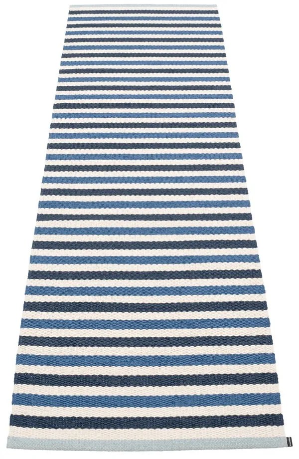Niebiesko-kremowy chodnik odpowiedni na zewnątrz 70x240 cm Teo Denim – Pappelina
