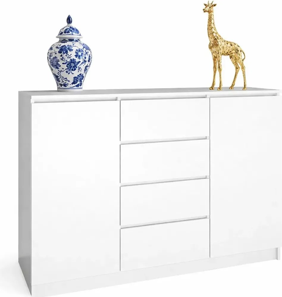 Biała Skandynawska Komoda M9-T97
