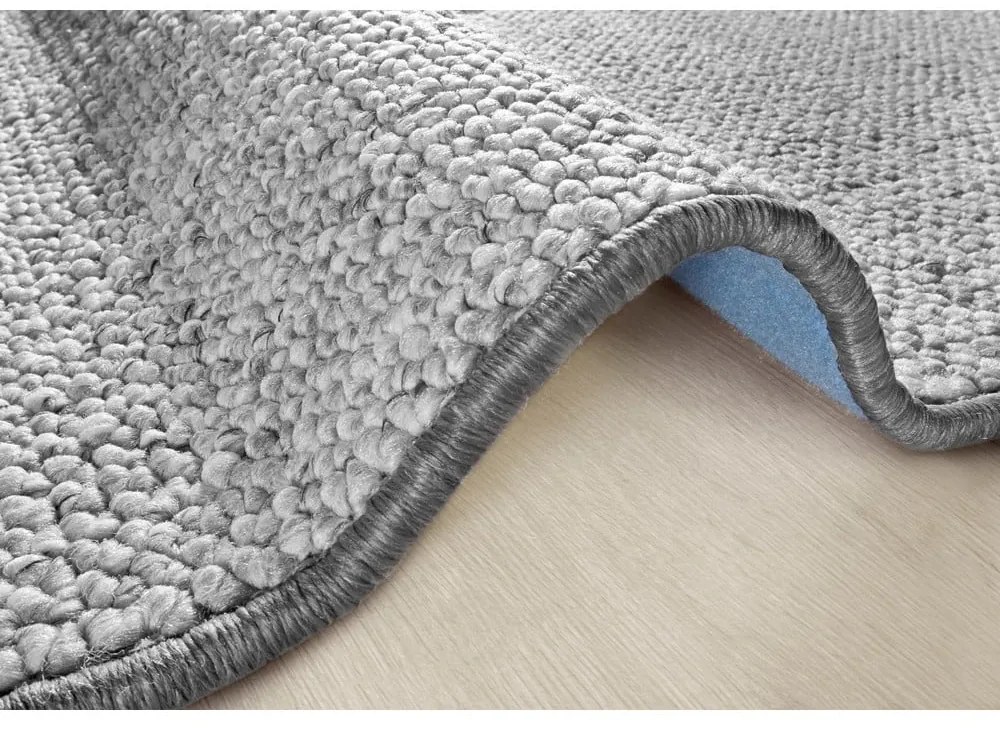 Szary chodnik 80x200 cm Wolly – BT Carpet