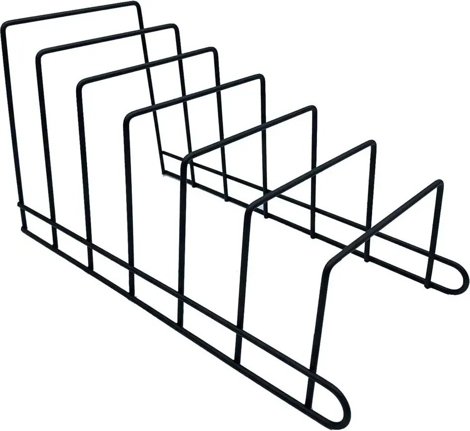 Metalowy organizer na 6 pokrywek T3-E81