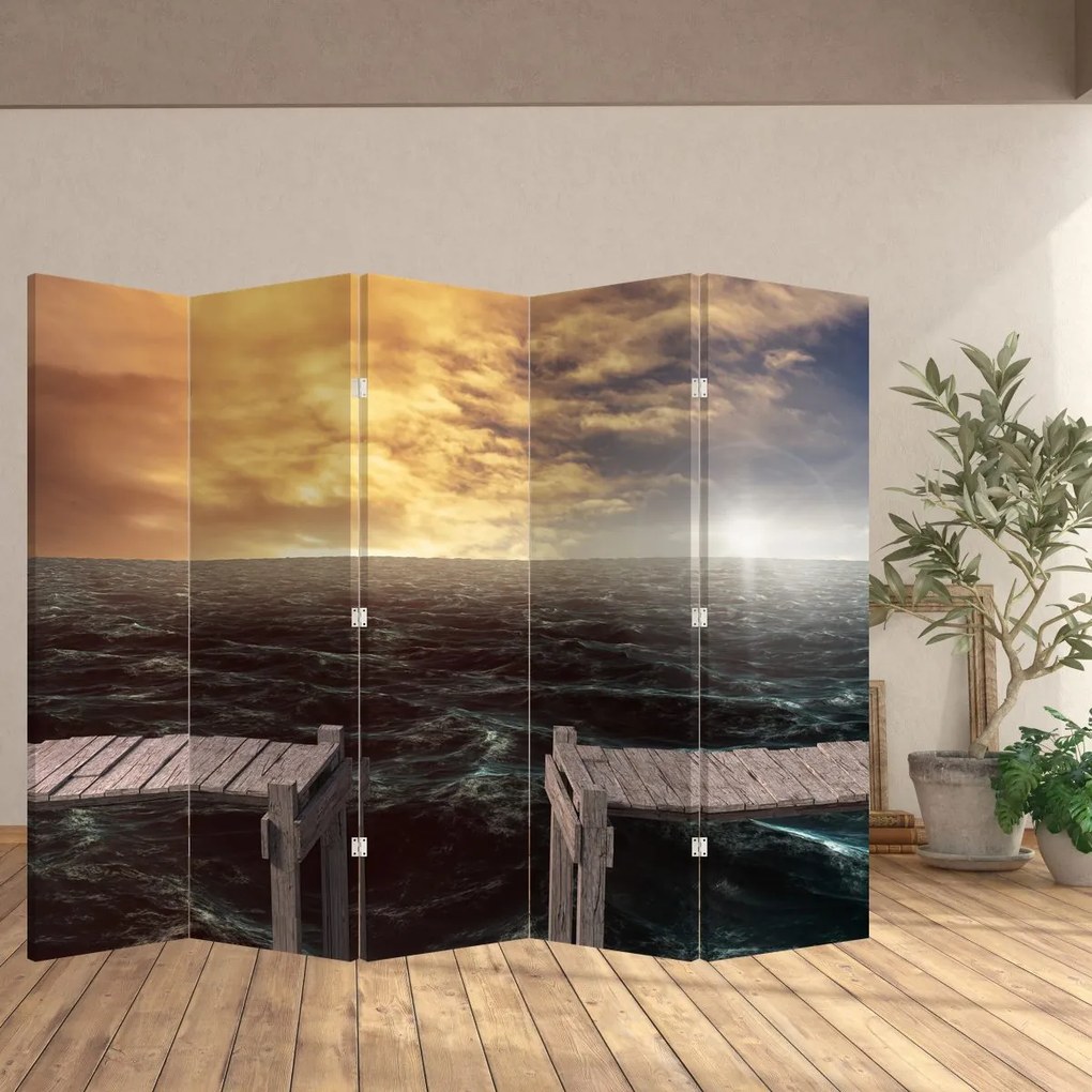 Parawan - Morze (210x170 cm)