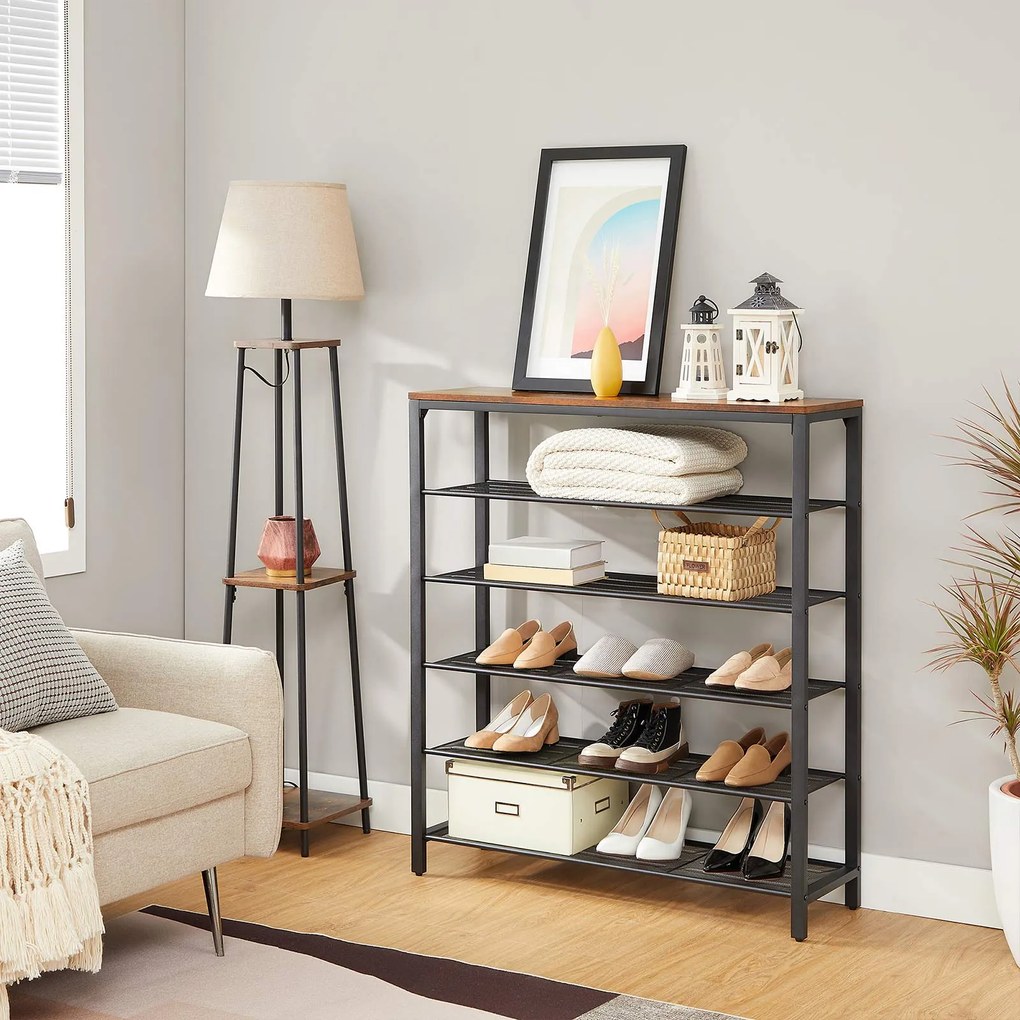 Regał na Buty Otwarty - LBS016B01