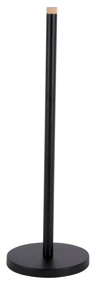 Stojak na papier toaletowy ACCENT, czarny, 46 cm