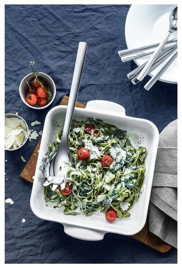 Łyżka do makaronu ze stali nierdzewnej Cromargan® WMF Nuova, dł. 30 cm
