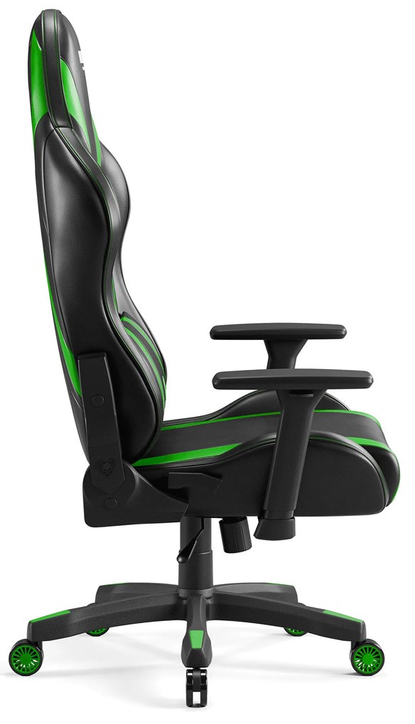 Fotel gamingowy Diablo X-Horn 2.0 Normal Size, czarno-zielony