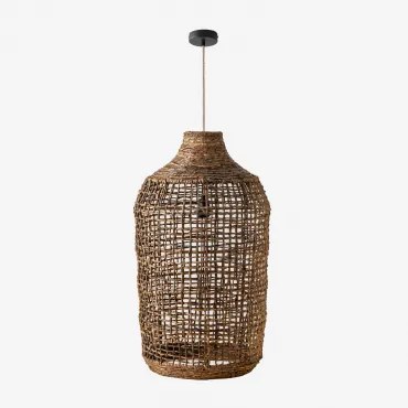 Lampa Sufitowa Arantxa Miel - Czarna & Ø40 Cm Arantxa - Sklum
