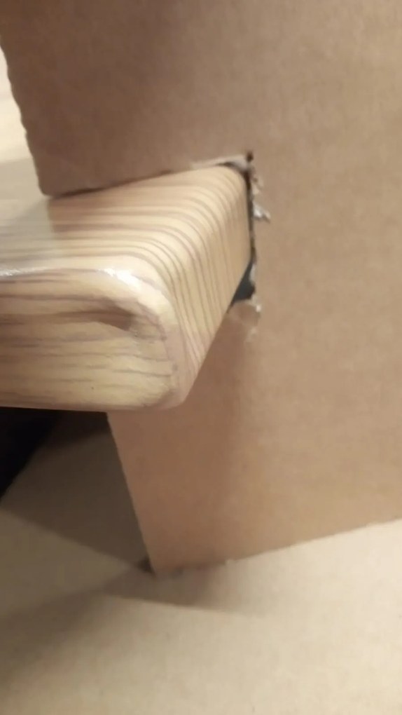 Doppler EXPERT WOOD antracyt - gastro stół aluminiowy 90x90x75cm - Towar z drobną wadą (N519)