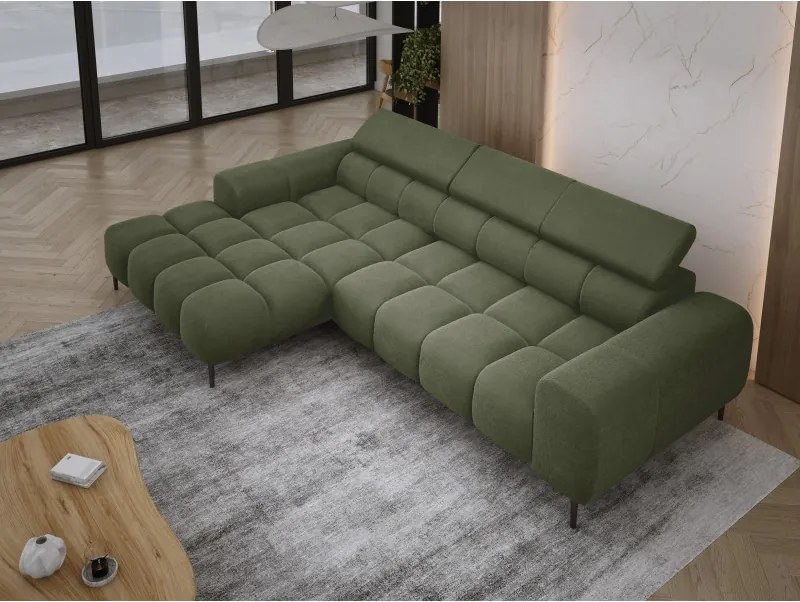 Narożnik PLAZA MINI Lewostronny w tkaninie Promocyjnej APHRODITE 12 WERSAL