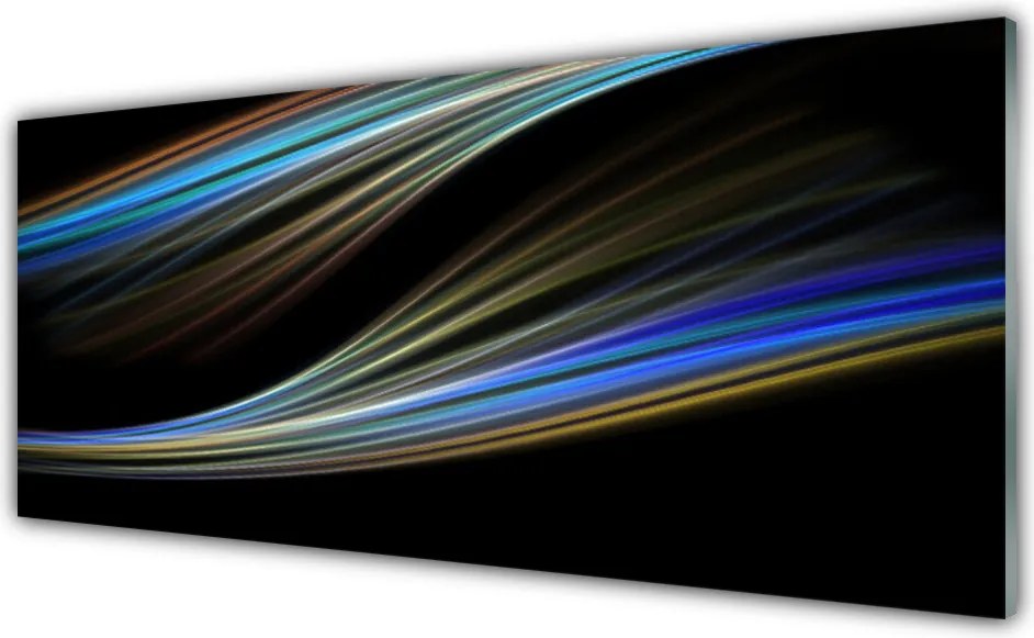 Panel Szklany do Kuchni Minimalistyczny Akcent Graficzny