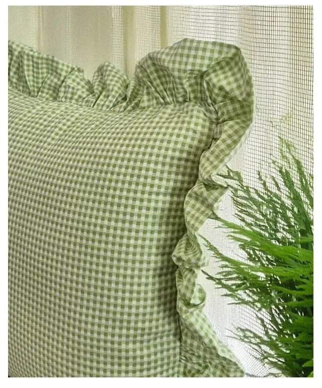 Bawełniana poszewka na poduszkę 45x45 cm Ruffled – Mila Home