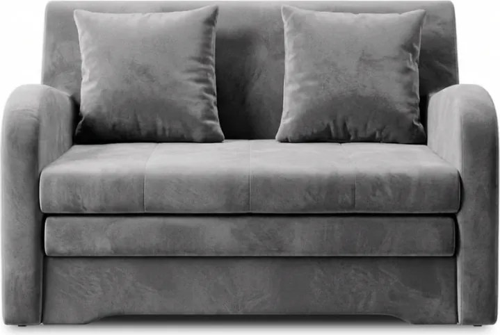 Szara 2-osobowa sofa ARIO, rozkładana