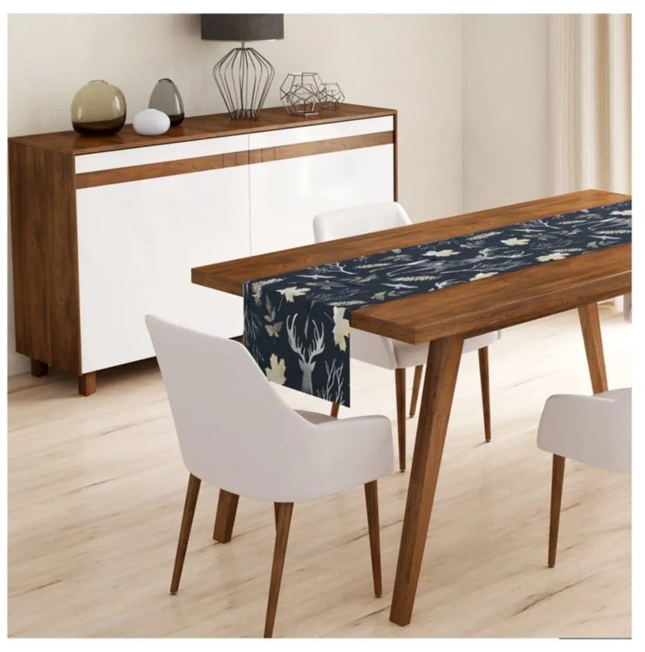 Zestaw 4 świątecznych poszewek na poduszki i bieżnika Minimalist Cushion Covers Christmas Forest
