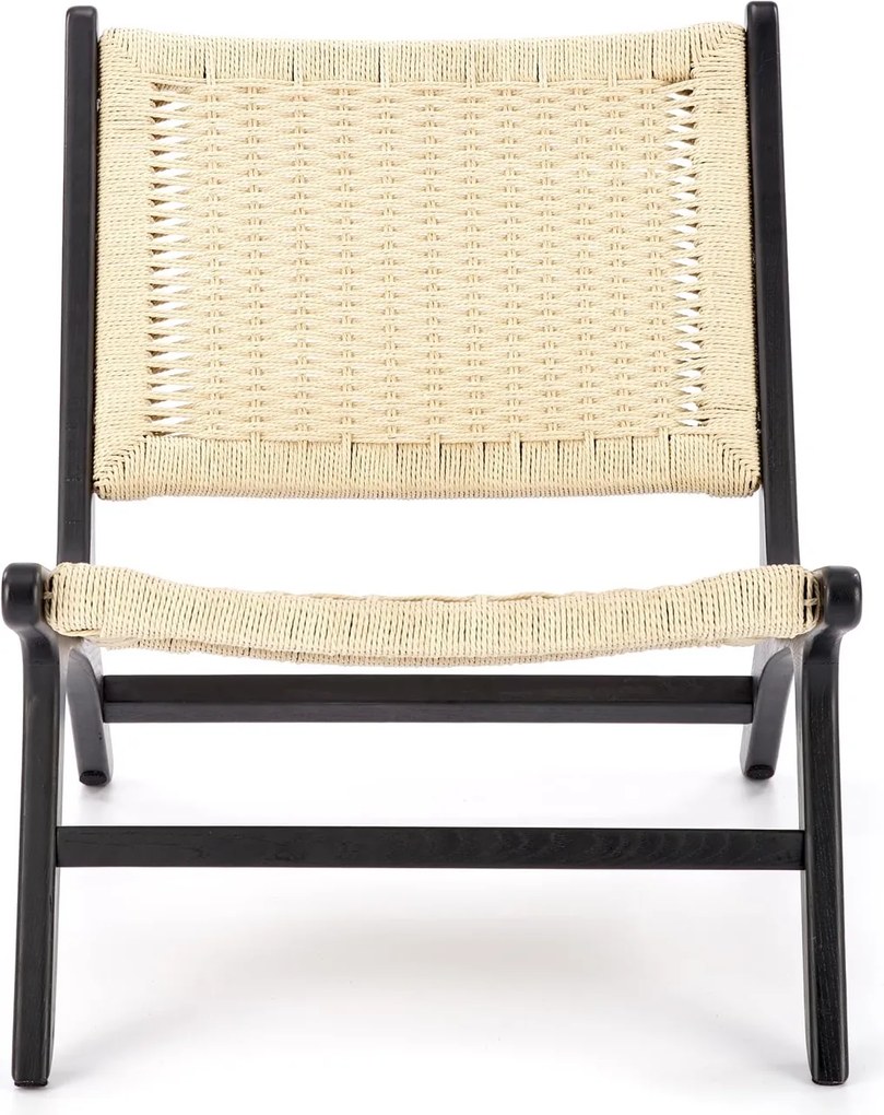 Fotel retro Foden ze sznurka