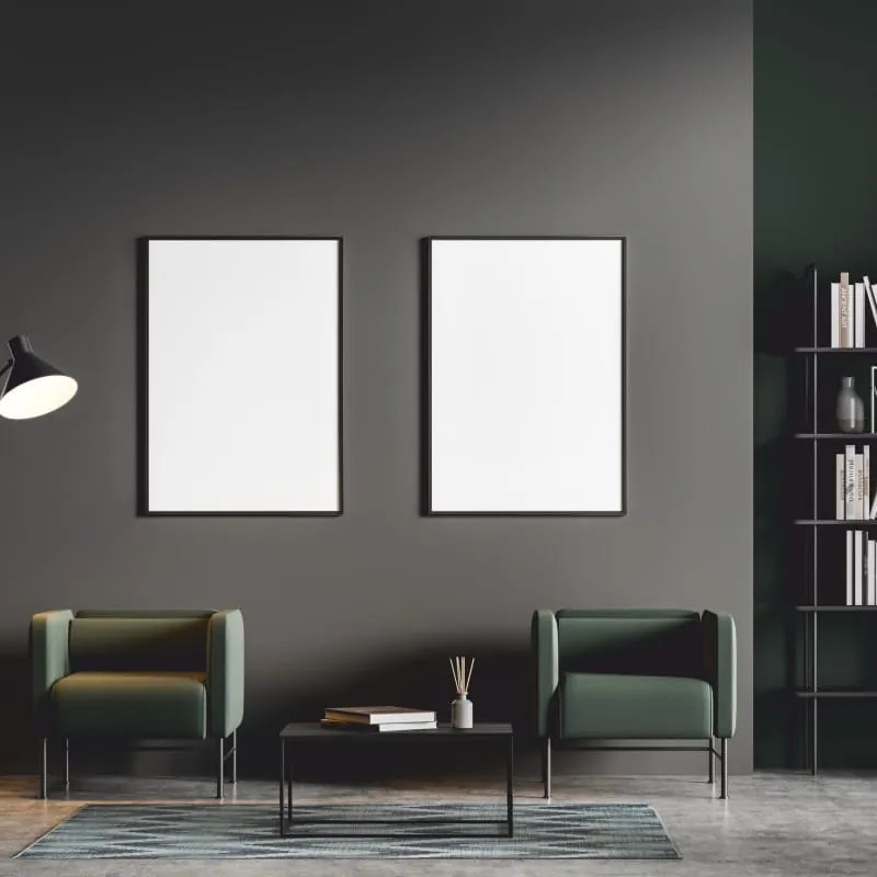 Dywan bawełniany Pescara jodełka szaro-grafitowy 160 cm x 230 cm