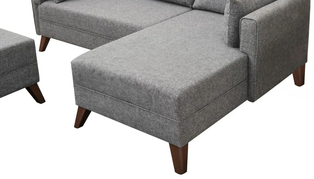 Narożna sofa rozkładana Bella Corner Right 2 Grey