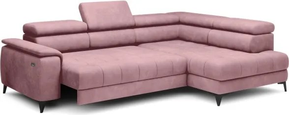 Narożnik CHIVAS L z Elektryczną regulacją siedziska wolnostojący WERSAL