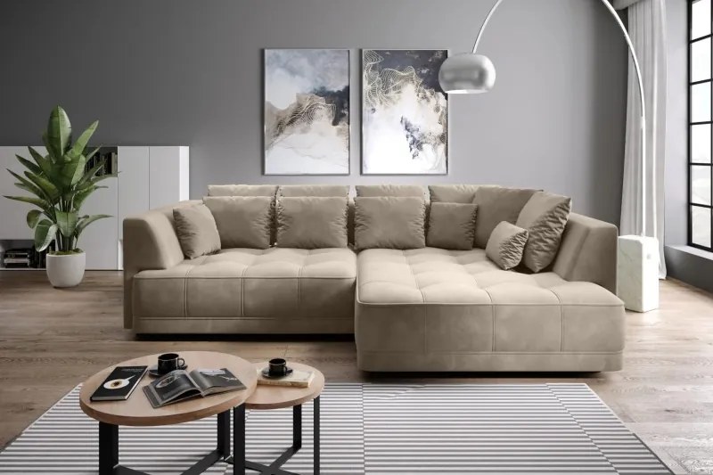 Narożnik TIGA BOX funkcja spania Elektryczny System RIVIERA 16 WERSAL