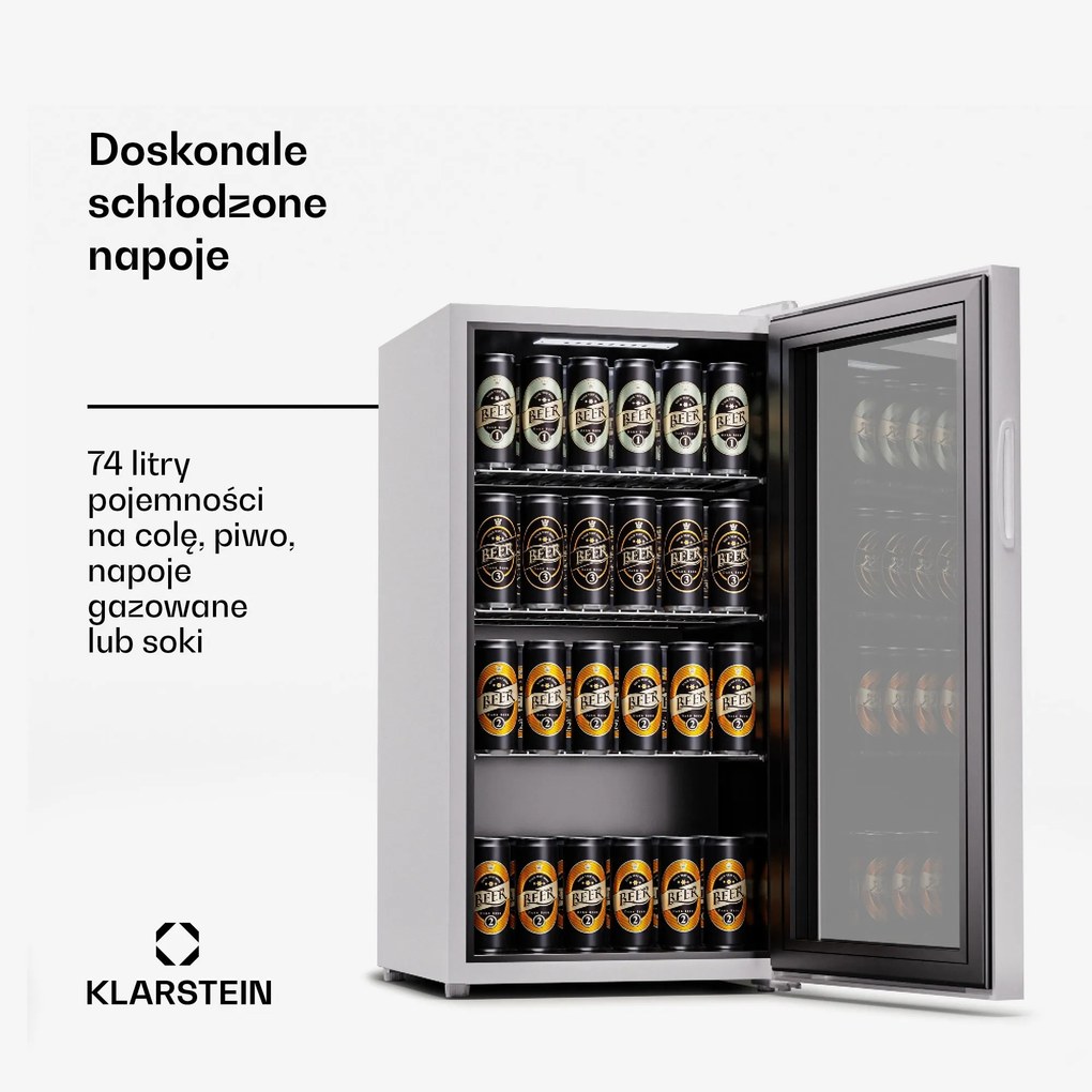 Klarstein Beersafe 74 Slim Lodówka