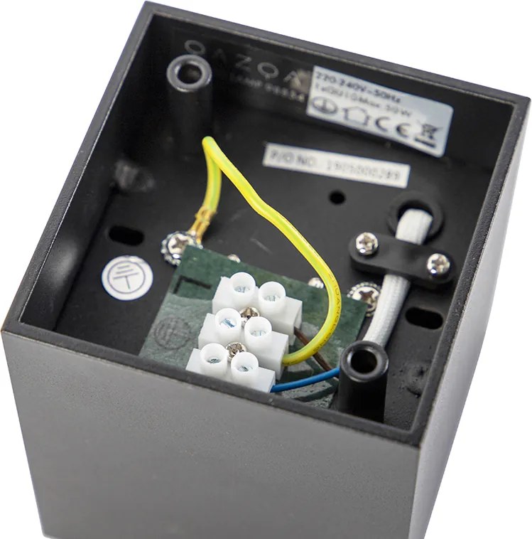 Designerski reflektor czarny - Qubo Honey