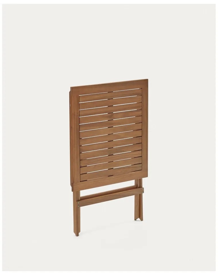 Stół ogrodowy z litego drewna akacjowego 70x70 cm Sadirar – Kave Home