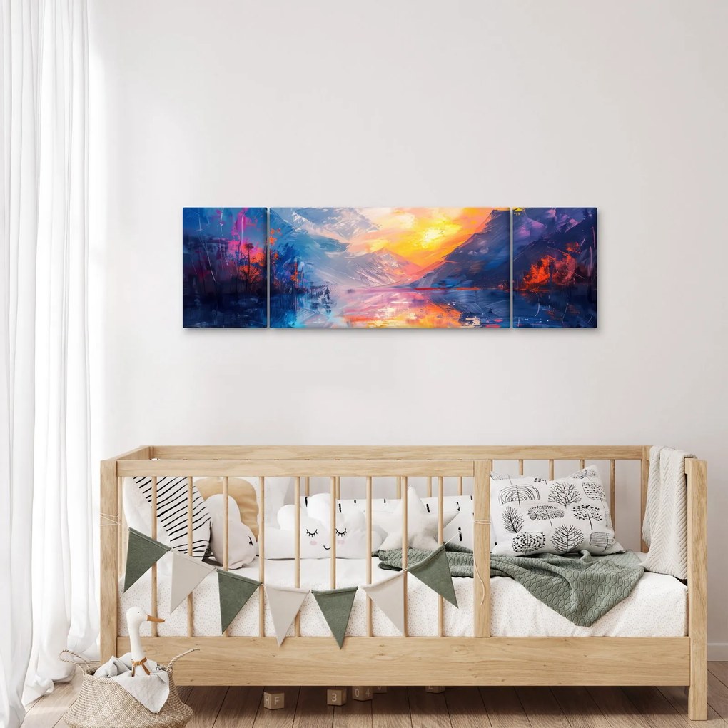 Obraz - Malarstwo krajobrazowe (170x50 cm)
