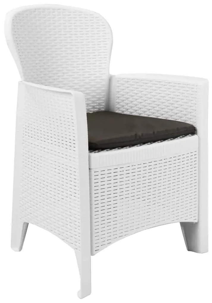 Zestaw białych mebli ogrodowych P2-P65