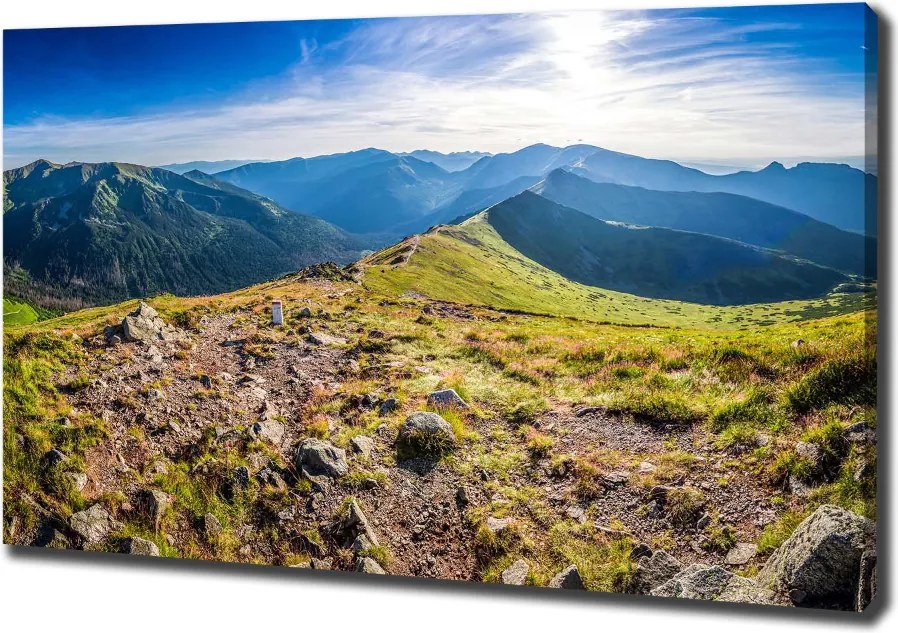 Foto obraz na płótnie Panorama górska