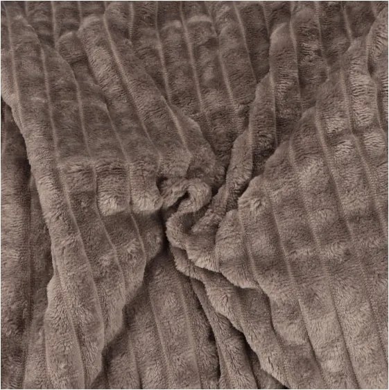 Koc kostka wytłaczany 160x200 grafitowy mikrofibra miękki do modnych wnętrz