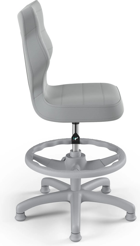Krzesło dziecięce Petit szary Velvet 03 rozmiar 4 (133-159 cm) WK+P