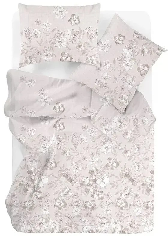 Pościel Bawełniana Greno Premium Linen 160x200 Beżowa GRENO