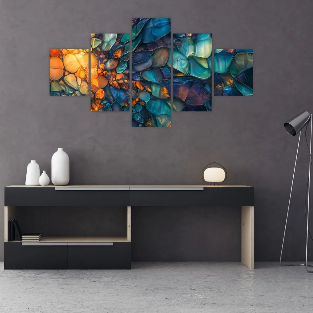 Obraz - Szklana mozaika (125x70 cm)