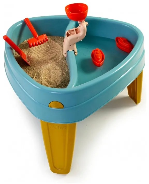 Feber stolik wodny z przykrywą casual 4w1 piaskownica biurko stolik piknikowy akc.