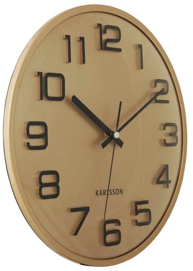 Zegar ścienny ø 30,5 cm 3D Numbers – Karlsson