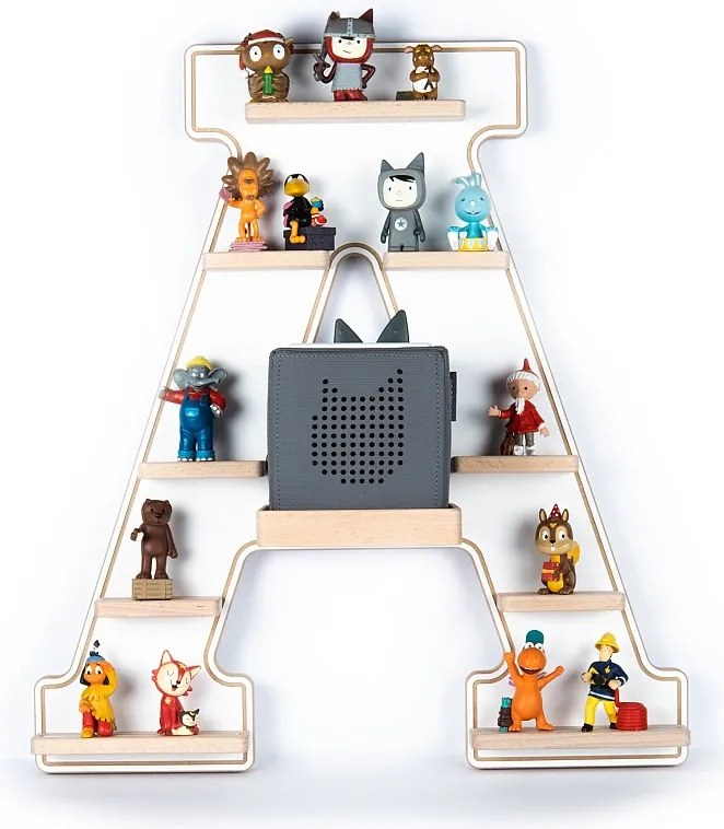 Półka literowa A dla Toniebox Tonies