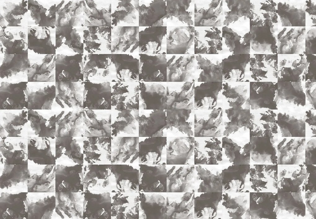 Fototapeta - Mozaika atramentowa (196x136 cm)