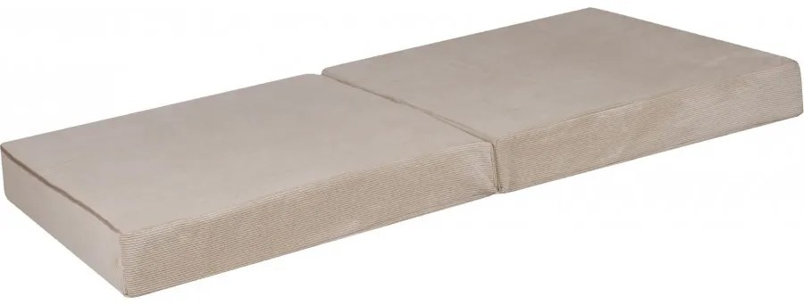 Slimcord sztruksowa sofa dziecięca, beżowa - meowbaby®