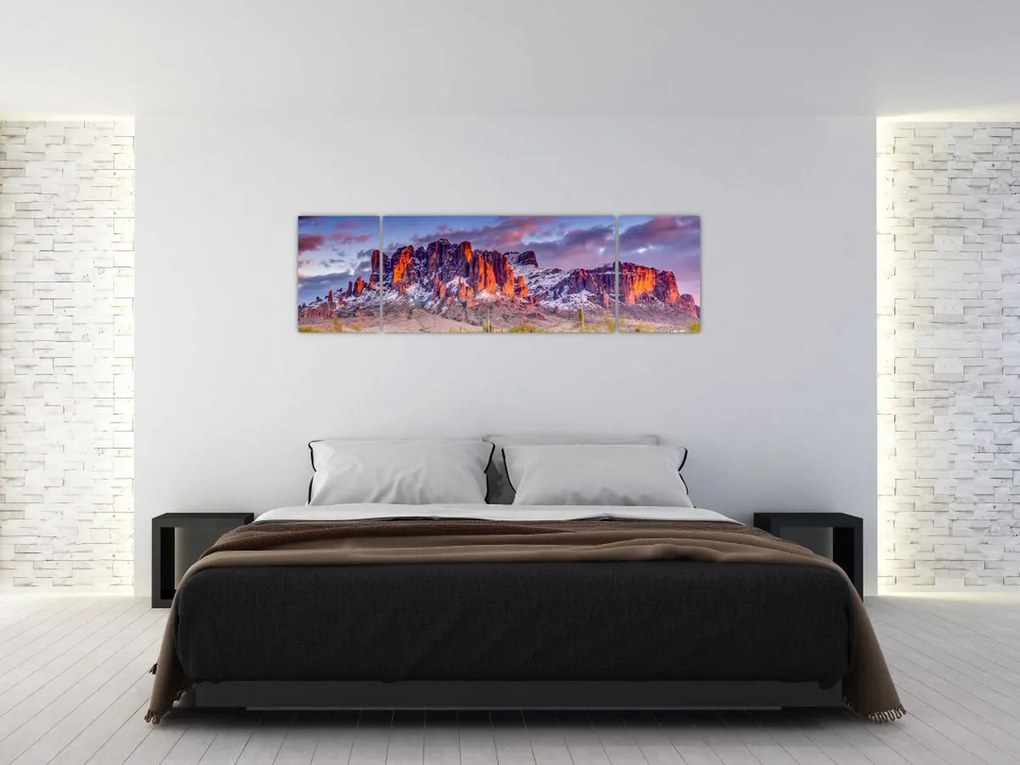 Obraz - Góry w Arizonie (170x50 cm)